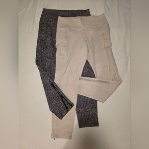 2 PAIRS ATHLETA LEGGINGS